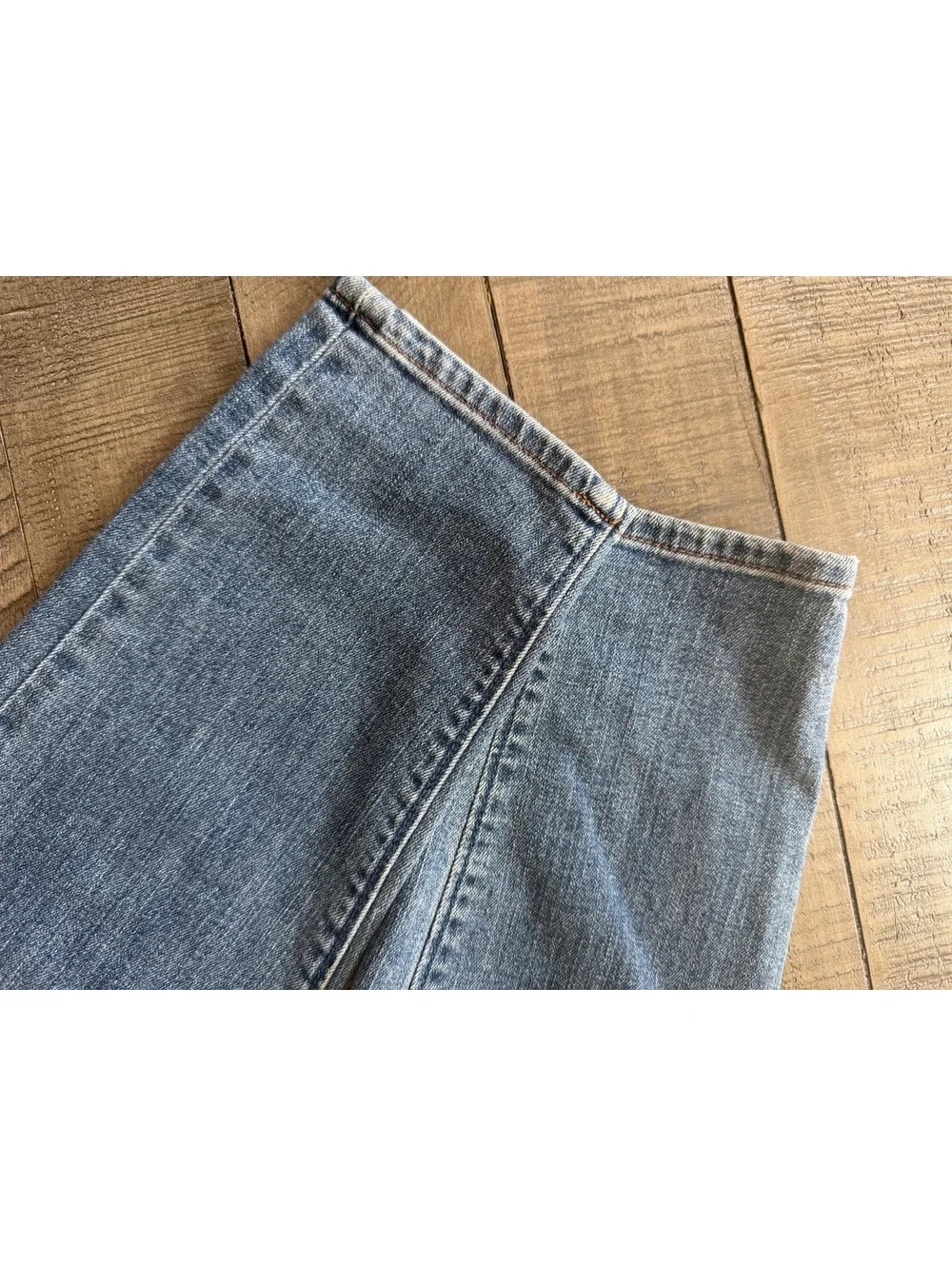 Loft Curvy High Waist Skinny Ankle Jeans